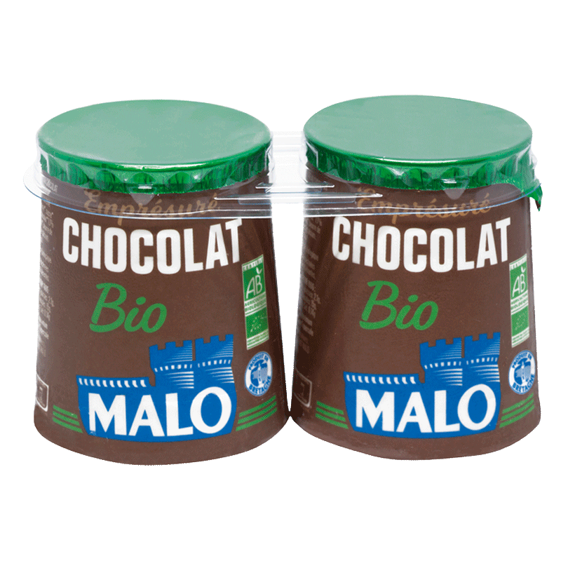 Emprésuré saveur chocolat BIO - Malo