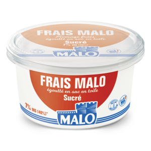Fromage frais sucré Malo 7% matières grasses