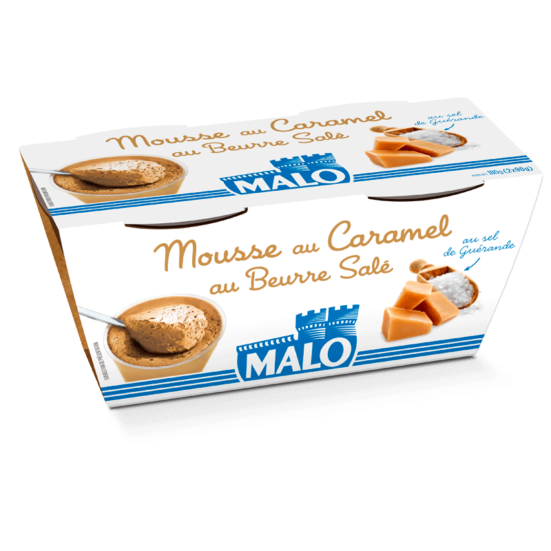 Mousse Caramel au Beurre Salé - Malo