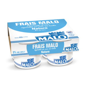 Fromage frais nature Malo 3% matières grasses