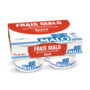 Fromage frais sucré Malo 40% matières grasses